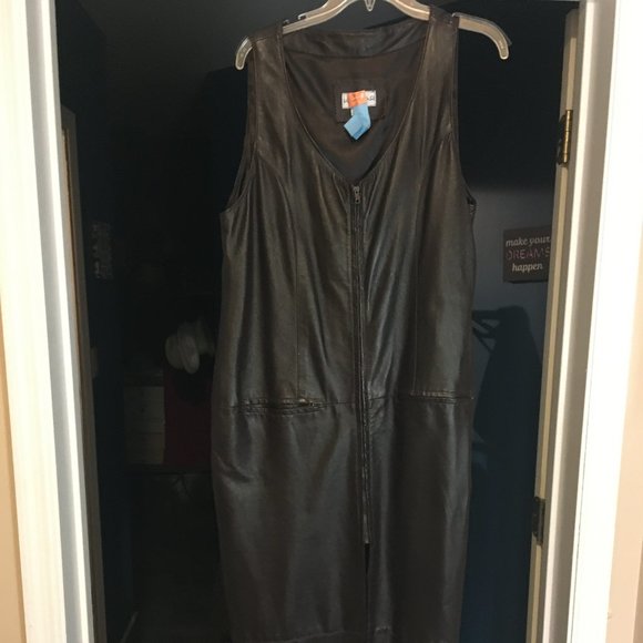 Leather Romper